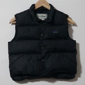 Kids LL.Bean unisex puffer down vest jacket